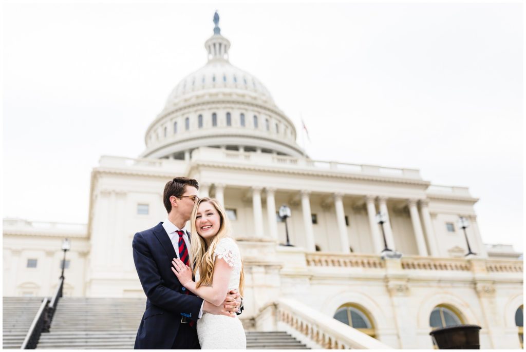 engagement session at capitol building