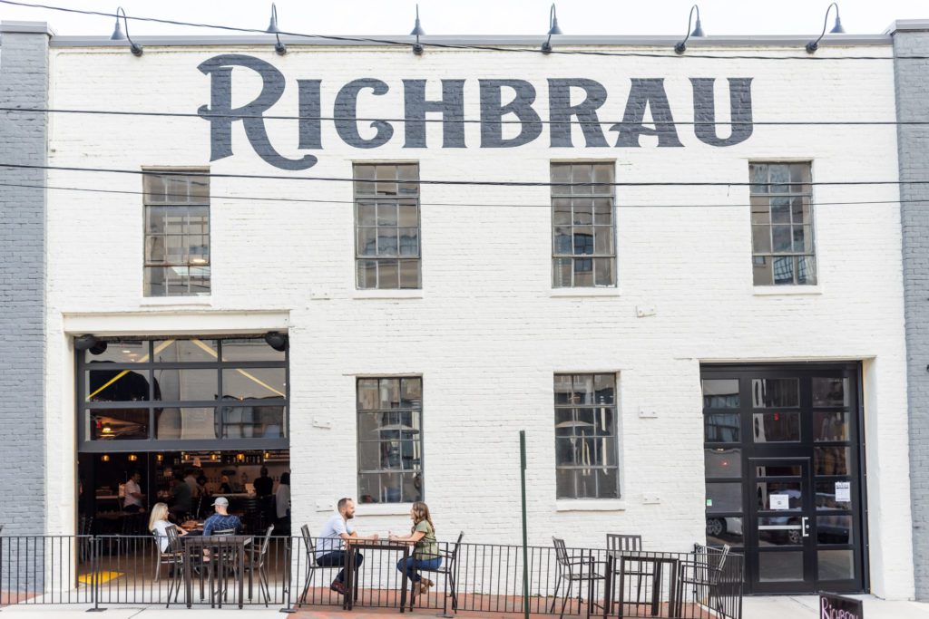 Richbrau Brewery outdoor engagement session