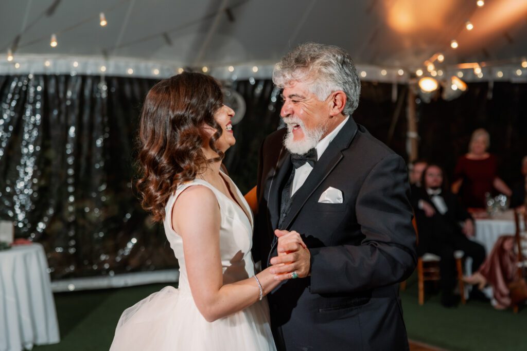daddy daughter dance with bride